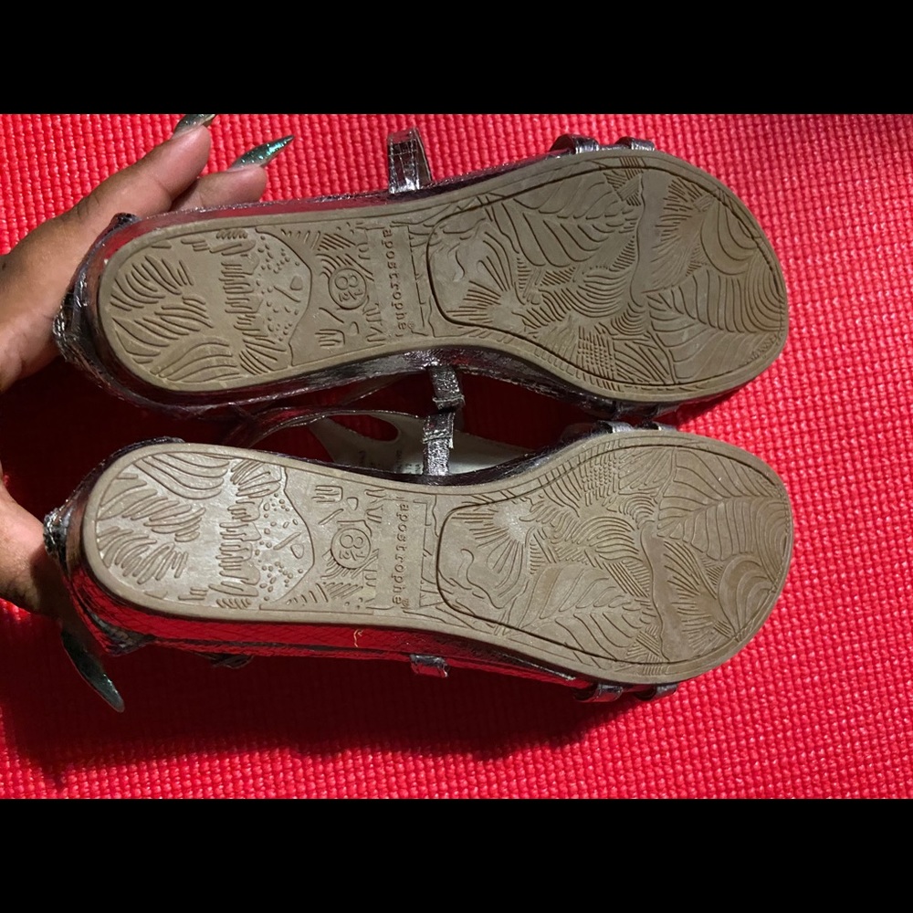 Silver Sandals - Picture 5 of 5